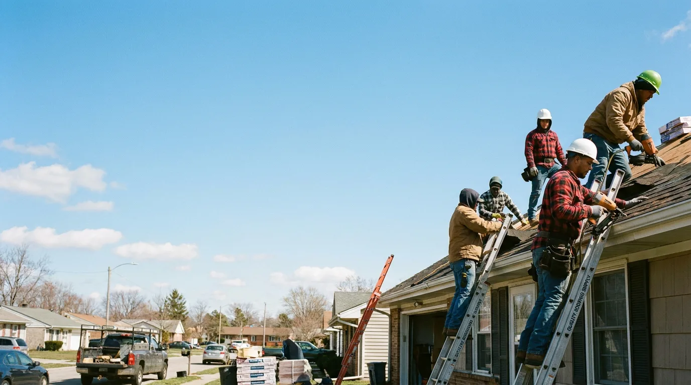 Roofing in Ringle, WI near me